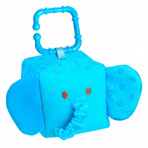 Кубик "Зоомякиши" - Слоник (Мякиши, 257 МЯКИШИsim)